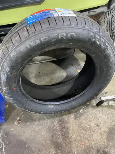 New tire Zeta IMPERO 225/60/18 75$