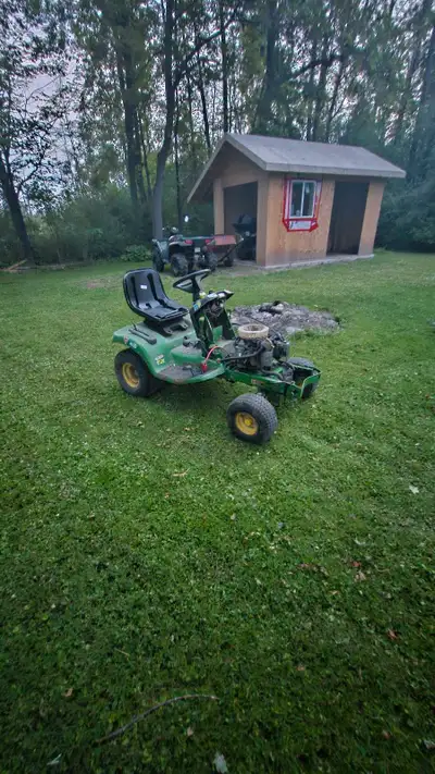 The thing is basically screwed the engine runs but the idle and Throttle Assembly is screwed my budd...
