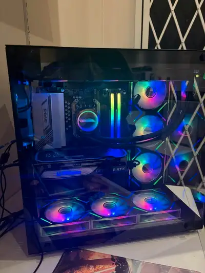 ▶︎ Processor: AMD Ryzen 7 7700X 4.5GHz 8 Core CPU ▶︎CPU COOLER: WATER COOLER RGB ▶︎Motherboard: Giga...