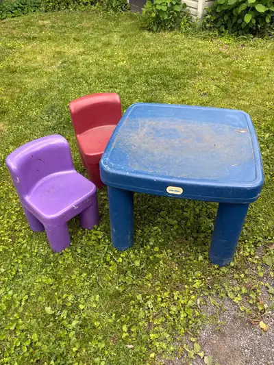 Table and 2 chairs, View more