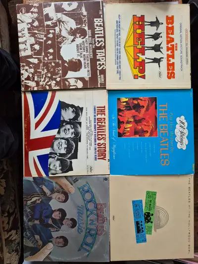 The Beatles Six Vinyl LPs, View more