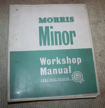 Morris Minor Workshop Manual BMC Original BMC Morris Minor Factory Workshop Manual. Used But In Good...