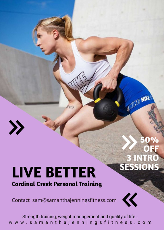 In-Person Training/Coaching (Certified/Insured) ROCKLAND/ORLEANS in Fitness & Personal Trainer in Ottawa