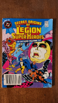 Secret Origins Of TheLegion of Super Heroes Comic