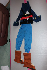 Jake Neverland Pirate Halloween costume size 4