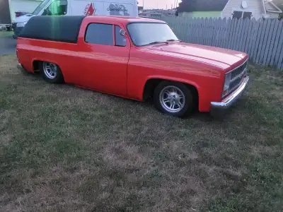 1982 chevrolet blazer for sale chopped top 350 engine 700r4 transmission air ride suspension mustang...