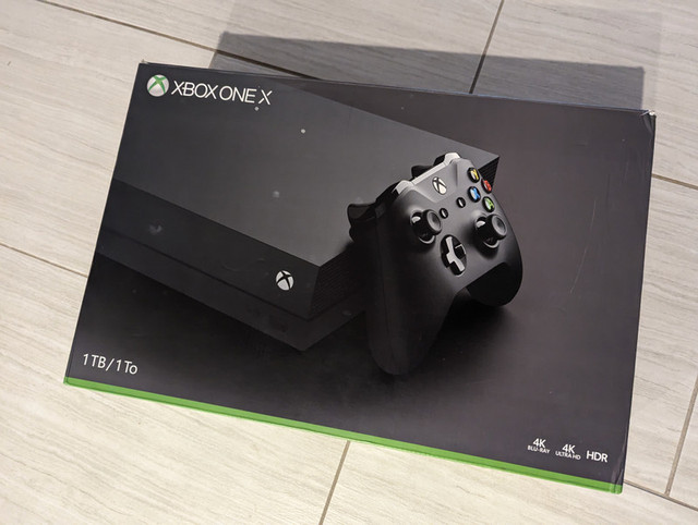 XBox One X 4K 1TB with 2 Controllers + 3 Games in XBOX One in City of Toronto - Image 3