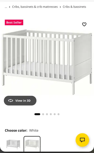 IKEA Crib, View more