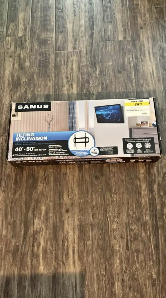 Support mural fixe et rotatif de 32’—>75’ in Video & TV Accessories in Québec City - Image 4