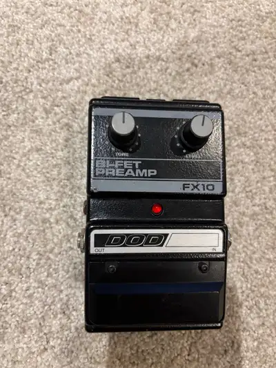 DOD FX10 BI-FET Preamp pedal, View more