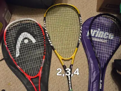 Squash racquets, View more