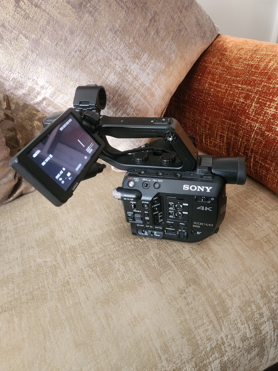 Sony PXW-FS5 4K Cinema Camera Kit Complet (Top Handle XLR, Smart ...