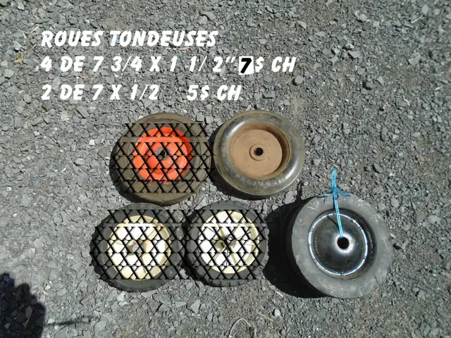Roue de tondeuse ou autre in Lawnmowers & Leaf Blowers in Lanaudière - Image 9