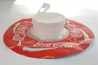 8.5" diameter Coca-Cola Single Can Cooler