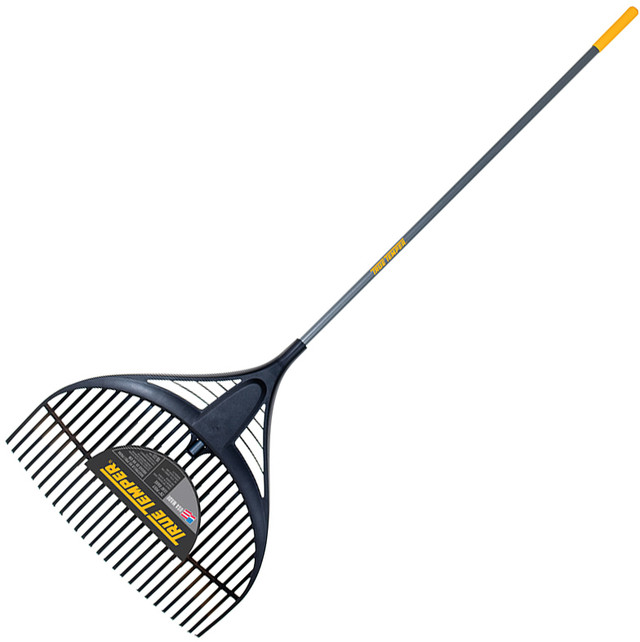Poly Leaf Rake with 60-in. Vinyl-Coated Handle with Cushion Grip in Outdoor Tools & Storage in St. Catharines
