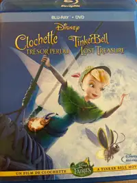 Tinkerbell and the lost Treasure Blu-ray 5$