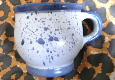 HAND MADE STONEWARE COFFEE MUG MADE IN CANADA, View more