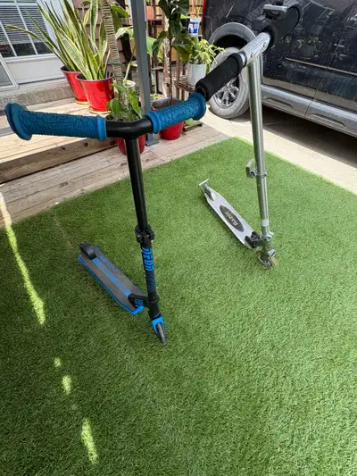 1 - Razor and 1 - Neon Viper Scooters, View more