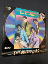 The Temptations Live in Concert LASERDISC in great condition The