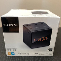 Sony digital alarm clock - brand new in box