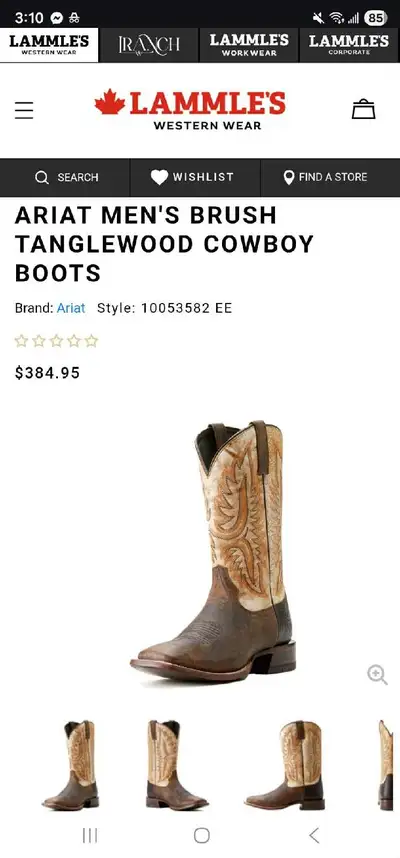 ariat cowboy boots, View more