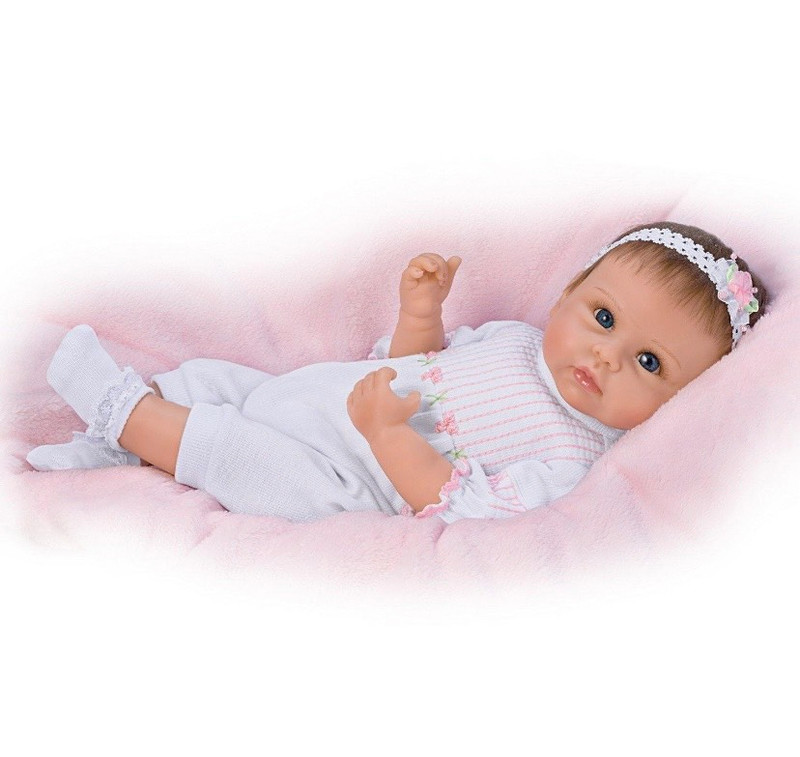 The Ashton-Drake Galleries "Olivia's Gentle Touch"  Baby Doll, used for sale  