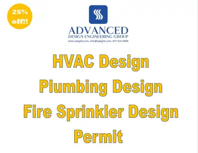 HVAC, Plumbing, Fire sprinkler design, View more