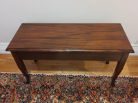 Vintage Piano Bench with Storage