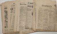 Vintage 1967 newspaper inserts Canada Centennial