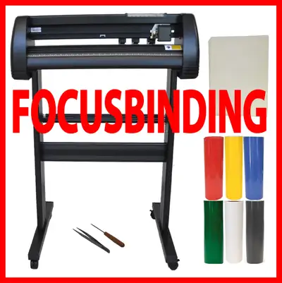 Deluxe Bundle 28 Vinyl Cutter Plotter Heat Transfer Press, View more