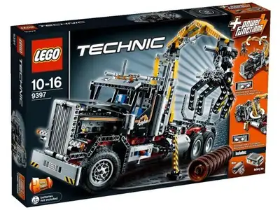 Lego Technic 9397 Logging Truck new retired firm will ship canada wide or us interac or wire money t...