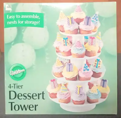 4-Tier, White, Dessert Tower,Salton Hot Dog Steamer, View more