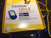 Freestyle Libre 2 blood glucose meter reader
