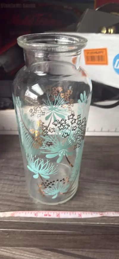 vintage glass vase , View more