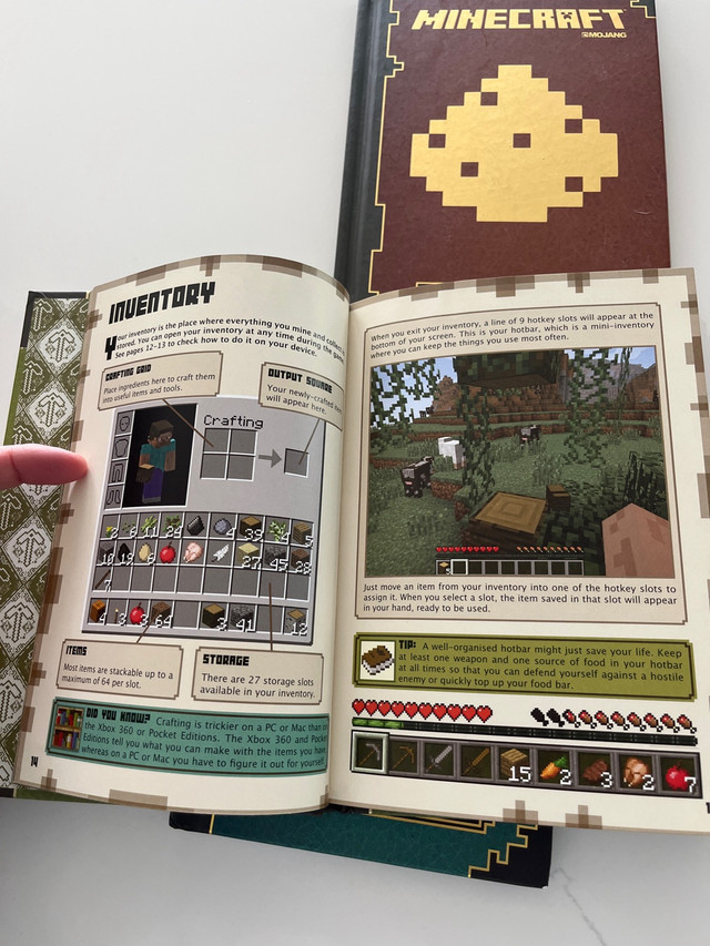 Minecraft construction, beginners, and Redstone handbooks in Children & Young Adult in Calgary - Image 2