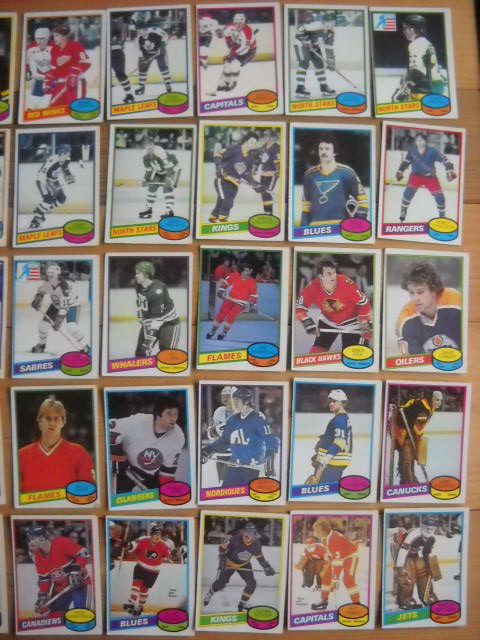 65 Cartes de hockey de 1980 dans Art et objets de collection  à Saguenay - Image 4
