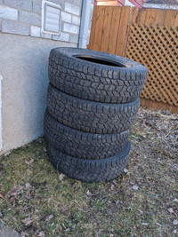 4 pneus d'hiver 17 pouces