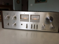 Vintage Pioneer Amp and Austek Monitor Speakers