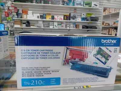 I'm selling a new Brother TN-210C Cyan toner cartridge, designed for vibrant and professional printi...