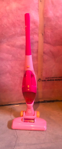 Pink vacuum toy