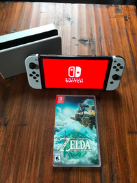 Nintendo Switch OLED + Zelda: Tears of the Kingdom