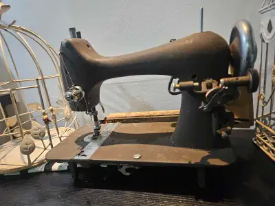RARE antique 1940 sewing machine , View more