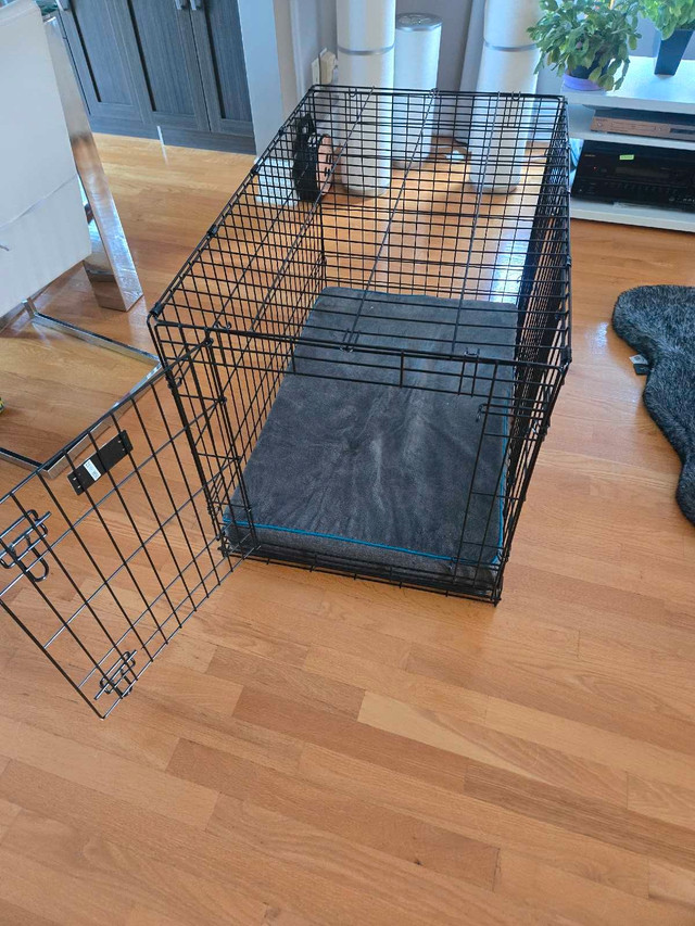 Cage à chien avec accessoirs dans Accessoires  à Laval/Rive Nord - Image 2