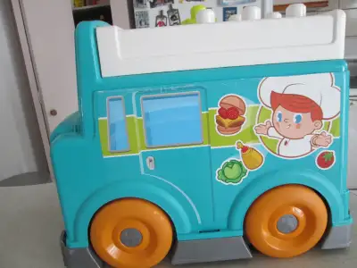 camion truc pour  manger(food) avec bloc??, View more