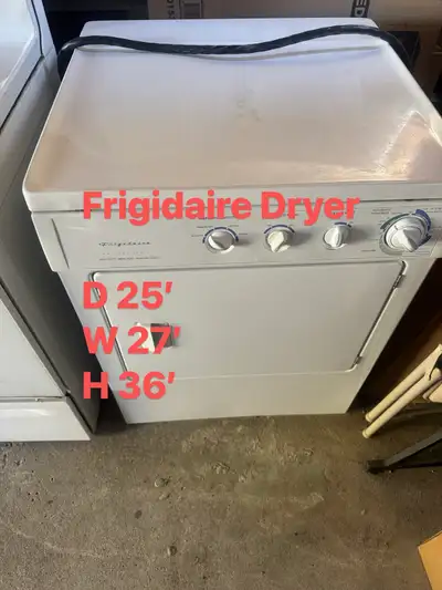 Good condition Frigidaire dryer $150, View more