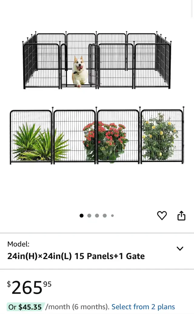 garden fence/ animal playpen 32ft62863261571457123