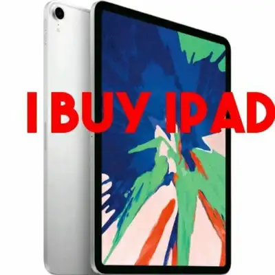 I buy ipad pro, ipad air 5, ipad 10th gen, ipad 11th gen, mini 7 Sell me your new or used ipads for...