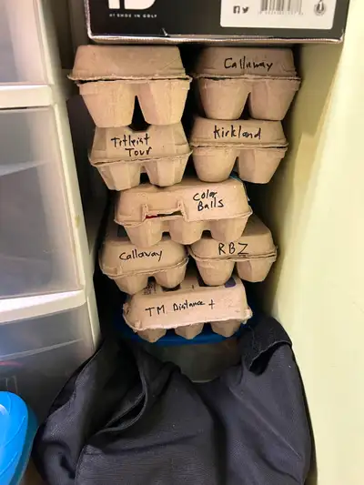 Various used Golf Balls, View more