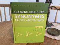 Le grand DRUIDE des Synonymes et des Antonymes 2ème édition