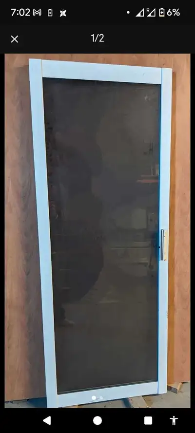 29.5 x 75 3/4 Sliding Panel 29.5 x 75 3/4 Fixed Panel Windows have a tint for UV protection. Note: N...